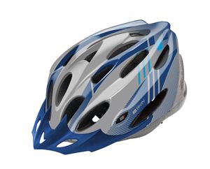 Obrazek KASK ROWEROWY 423 B-SKIN REGULAR GRANATOWO-SZARY L