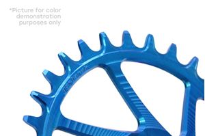 Obrazek TARCZA GARBARUK GXP/DUB (BOOST) 34T NIEBIESKA