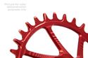 Obrazek TARCZA GARBARUK GXP/DUB (BOOST) 34T CZERWONA