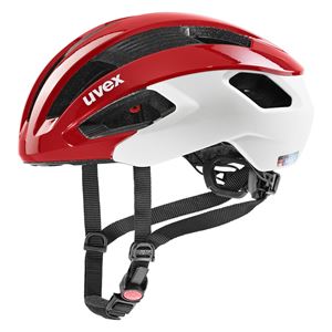 Obrazek KASK UVEX RISE CC 56-59 RED-WHITE MAT