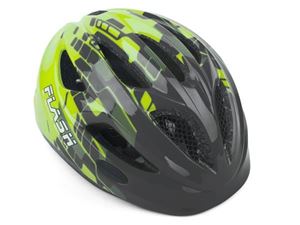 Obrazek KASK AUTHOR FLASH 171 X8 SZARO-ŻÓŁTY 47-51