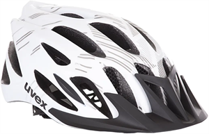 Obrazek KASK UVEX FLASH (53-56CM) WHITE-BLACK