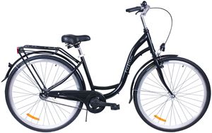 Obrazek Fuzlu 28 S-1 czarny rower P1