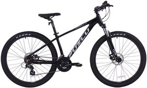 Obrazek FUZLU WARRIOR 1.0 27,5" MECHANICZNY 15" CZARNO-SREBRNY POŁYSK