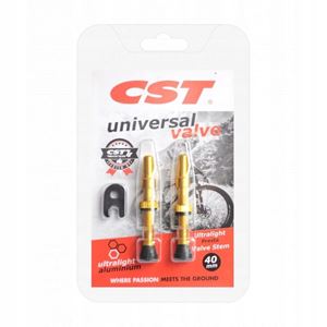 Obrazek ZAWÓR TUBELESS 40 MM GOLDEN ALU CST