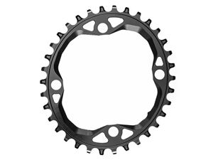 Obrazek Zębatka MTB ABSOLUTEBLACK OVAL 104MM 10/11S NARROW WIDE CZARNY 34