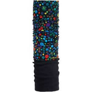 Obrazek BANDANA VIKING POLARTEC INSIDE/OUTSIDE CZARNE + KROPKI