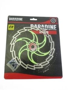 Obrazek TARCZA HAMULCOWA BARADINE DB-05 GREEN 180MM 6 ŚRUB