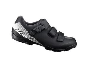 Obrazek BUTY SHIMANO MTB SH-ME300 44 CZARNO/BIAŁE