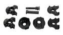 Obrazek SINGLE BOLT CLAMP BLK 7+9MM PAVE