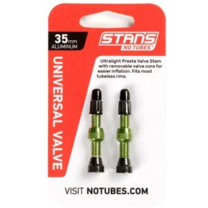 Obrazek ZAWOREK TUBELESS STAN'S 35MM GREEN AS0181