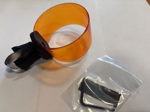 Obrazek UCHWYT DO KUBKA NA KIEROWNICĘ POMARAŃCZOWY