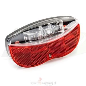 Obrazek LAMPA ROWEROWA TYŁ BAGAŻNIK  L-FE-3TL