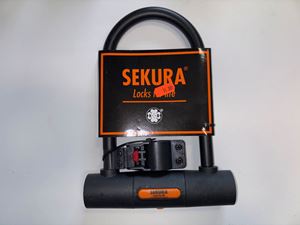 Obrazek ZAMEK ROWEROWY SEKURA KB305 18/25,4 (WIDOCZNE ZARYSOWANIA / PRZECENA)