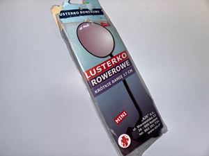 Obrazek LUSTERKO ROWEROWE AJS KRÓTKIE RAMIĘ PLUS (17CM)