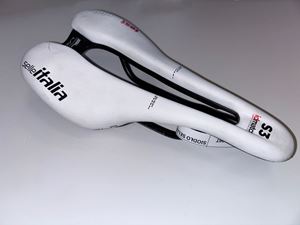 Obrazek SIODŁO SELLE ITALIA SLR BOOST SUPERFLOW LADY TM S  BIAŁE OEM