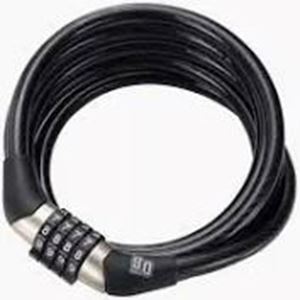 Obrazek ZAPIĘCIE ROWEROWE ONGUARD 5817 linka 8mm/150mm SZYFR