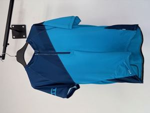 Obrazek KOSZULKA ION HELIO ZIP SS M BLUE/DANUBE