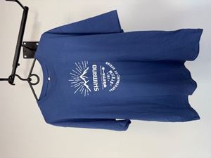 Obrazek KOSZULKA BAWEŁNIANA SHIMANO 3XL NIEBIESK