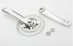 Obrazek MECH KORBOWY ALU 170X38 SREBRNY (DTI-18G/170 SILV) - KARTON - 20 SZT.