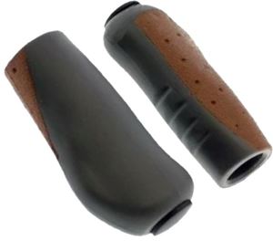 Obrazek CHWYT KIEROWNICY HERRMANS ergo  90MM brązowo/szare