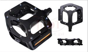 Obrazek PEDAŁY VP - 559 ALUMINIOWE  WYKRĘCANE PINY - CZARNE