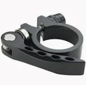 Obrazek OBEJMA POD SIODŁO 28,6 Z ZACISKIEM CZARNA