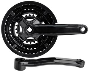 Obrazek MECH KORBOWY 170X42X34X24 ALU CZARNY (DT12-TS540P/170 BK)