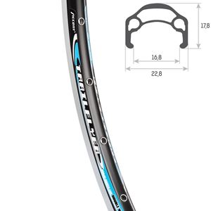 Obrazek OBRĘCZ 28 700C 32H ACCENT TRAILFLYER CZARNA