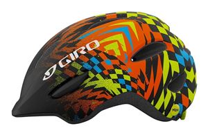 Obrazek KASK ROWEROWY GIRO SCAMP matte black check fade 49-53 cm