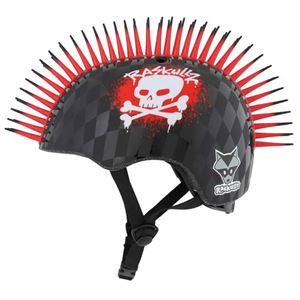 Obrazek KASK ROWEROWY RASKULLZ SKULL HAWK roz. S (50-54 cm) black