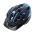 Obrazek KASK ROWEROWY 400 B-SKIN TOMCAT CZARNO-NIEBIESKI S