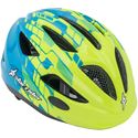 Obrazek KASK AUTHOR STAR RIDER 213 ŻÓŁTO-NIEBIESKI 51-55